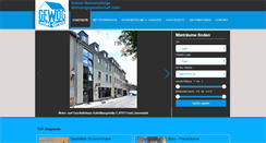 Desktop Screenshot of gewog-greiz.de